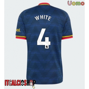 Arsenal Ben White #4 Seconda Maglia 2026-27 Manica Corta Arsenal Ben White #4 Seconda Maglia 2026-27 Manica Corta